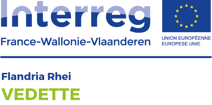 Logo Interreg Flandria Rhei Vedette