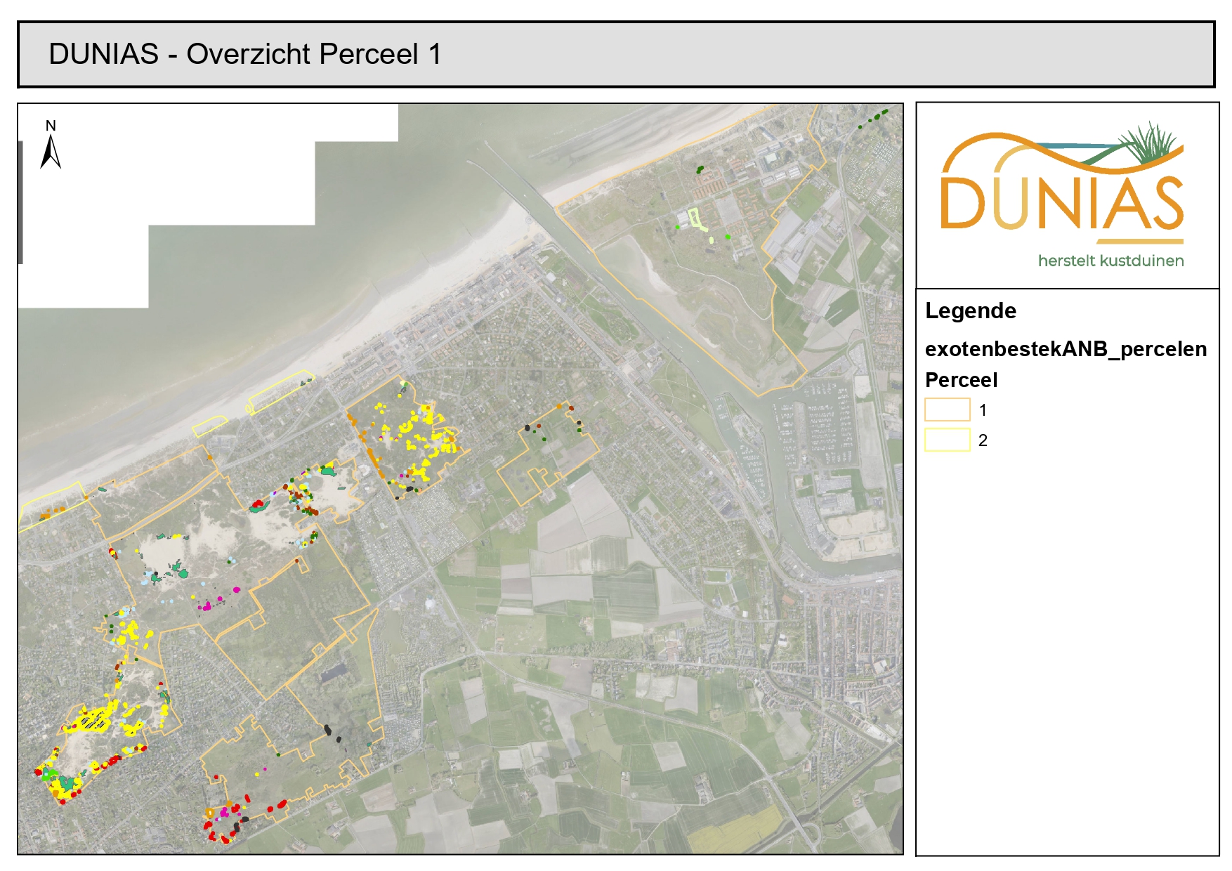 LIFE DUNIAS werken in Nieuwpoort/Koksijde