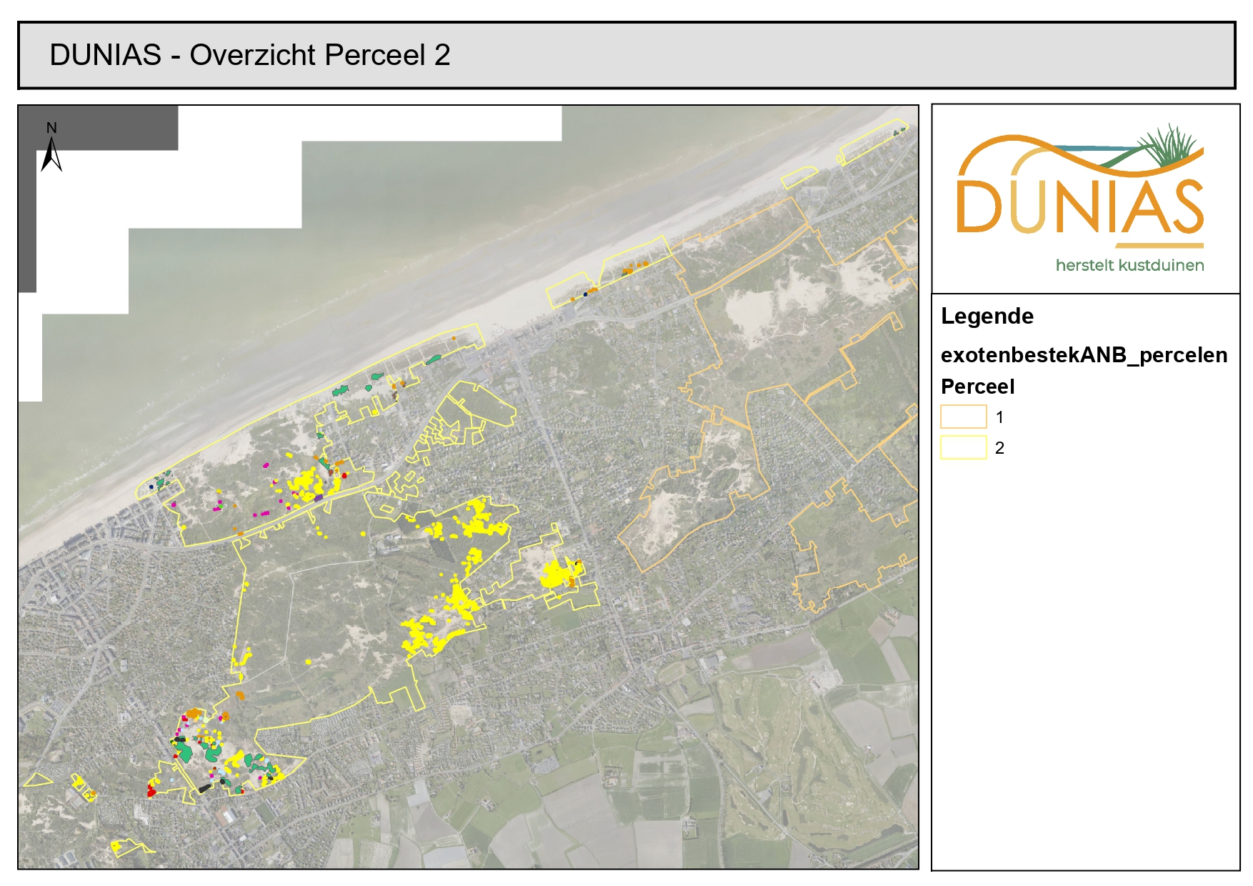 LIFE DUNIAS werken in Nieuwpoort/Koksijde