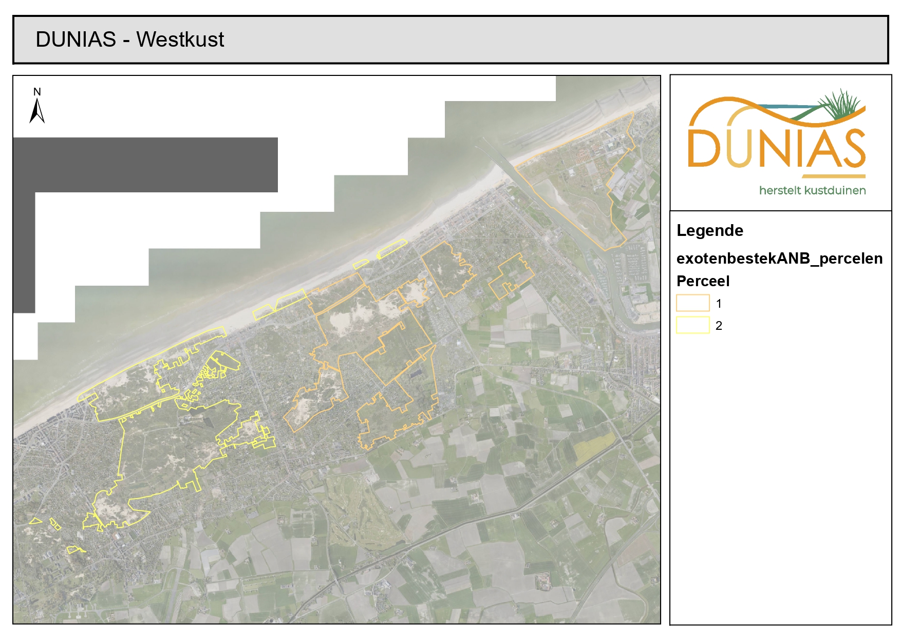 LIFE DUNIAS werken in Nieuwpoort/Koksijde