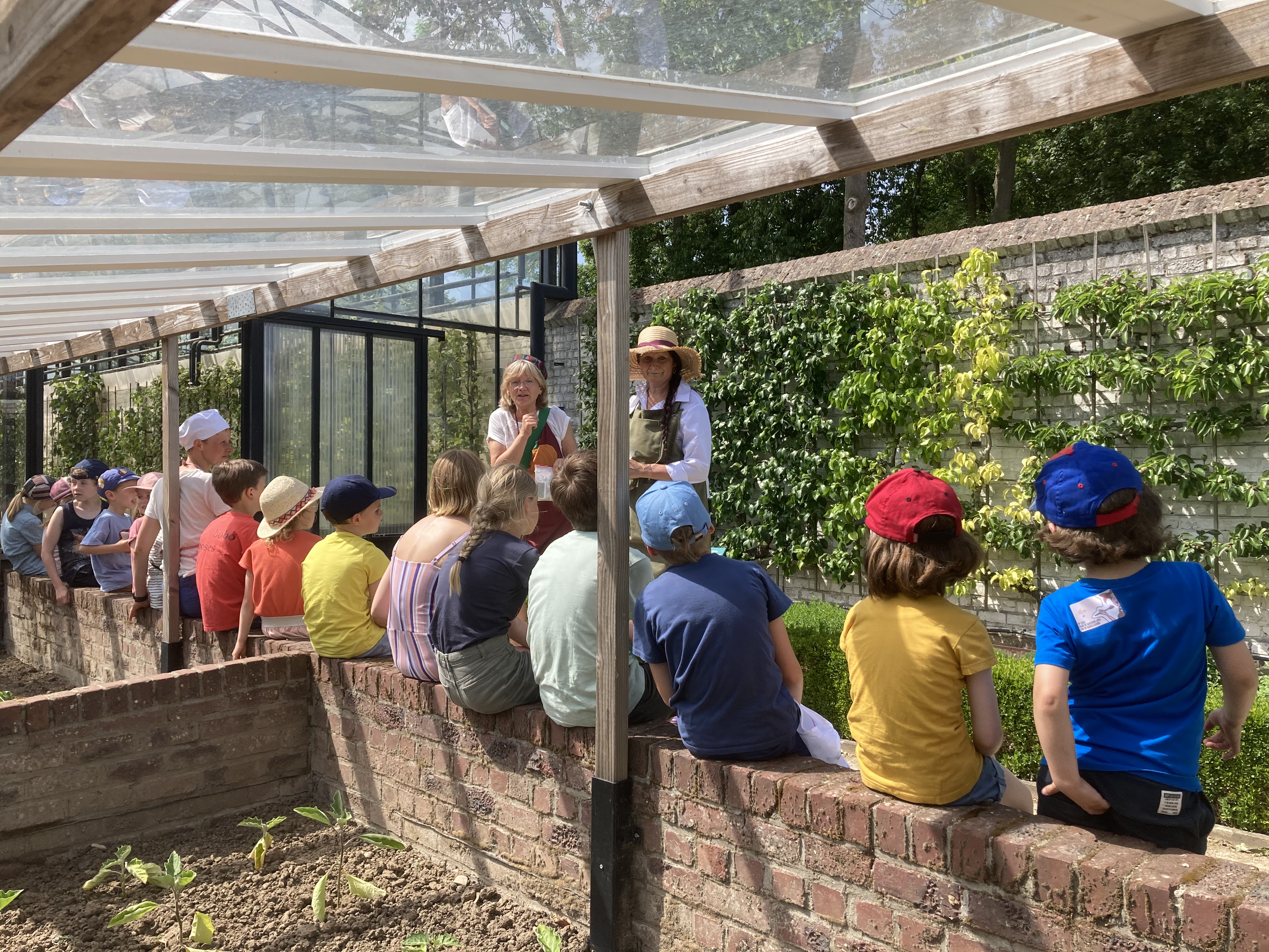 Kinderen in de Museumtuin