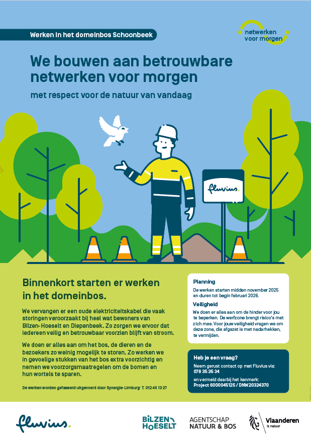 Werken fluvius Schoonbeek