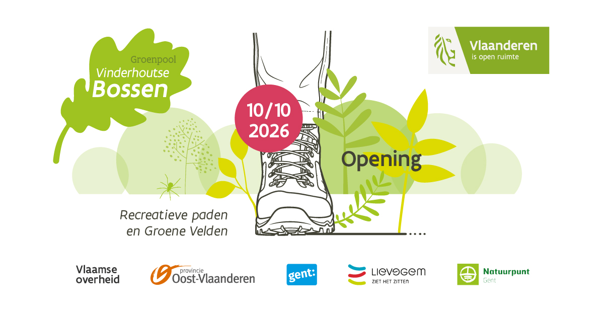 Uitnodiging opening Vinderhoutse Bossen