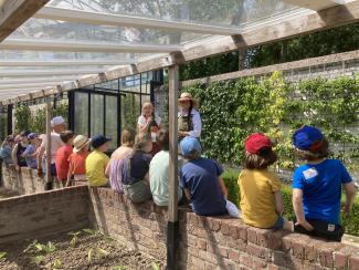 Kinderen in de Museumtuin